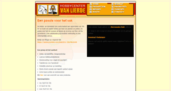 Desktop Screenshot of marcvanlierde.be